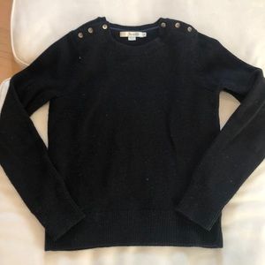 Boden black crew neck sweate